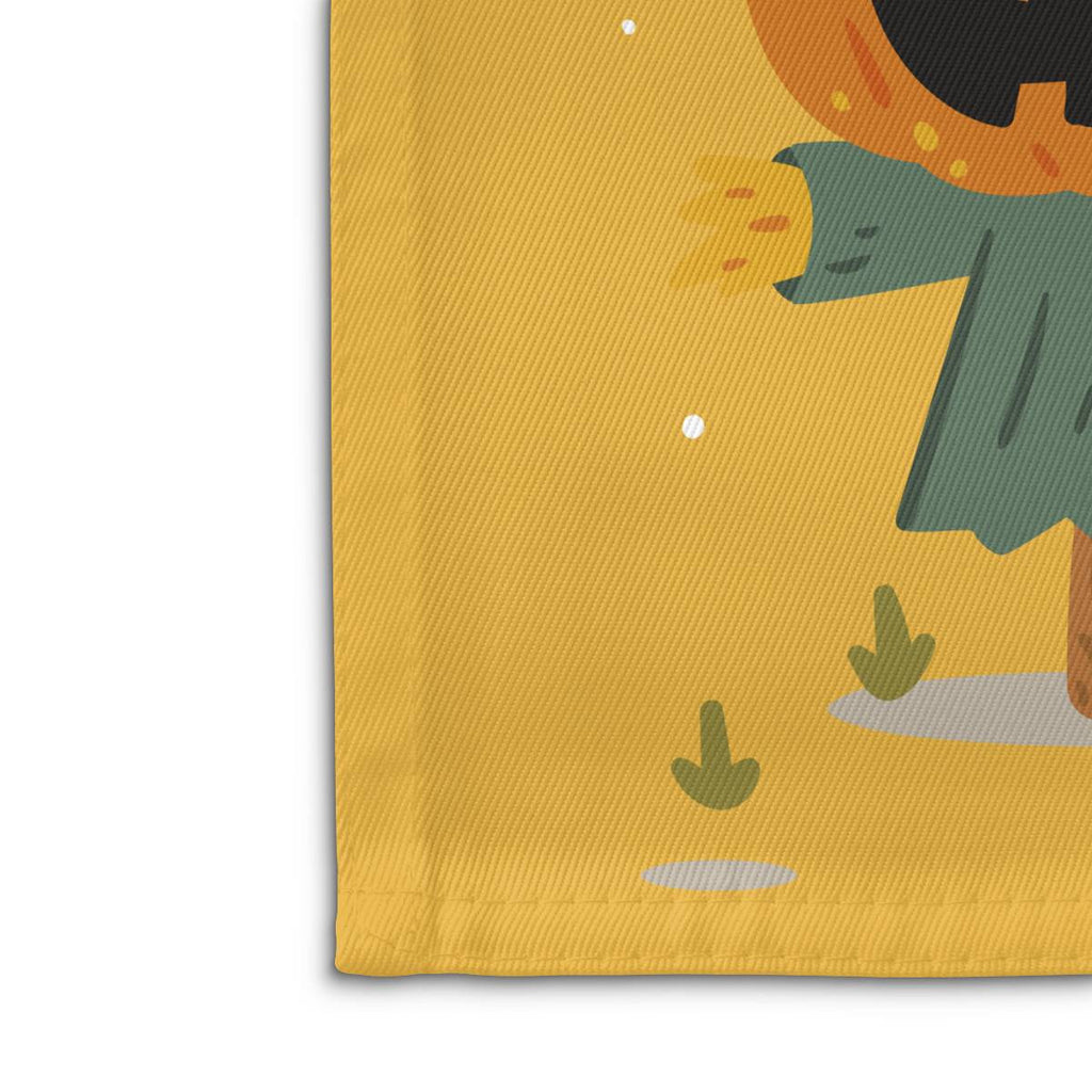 Happy Halloween Cute House Flag