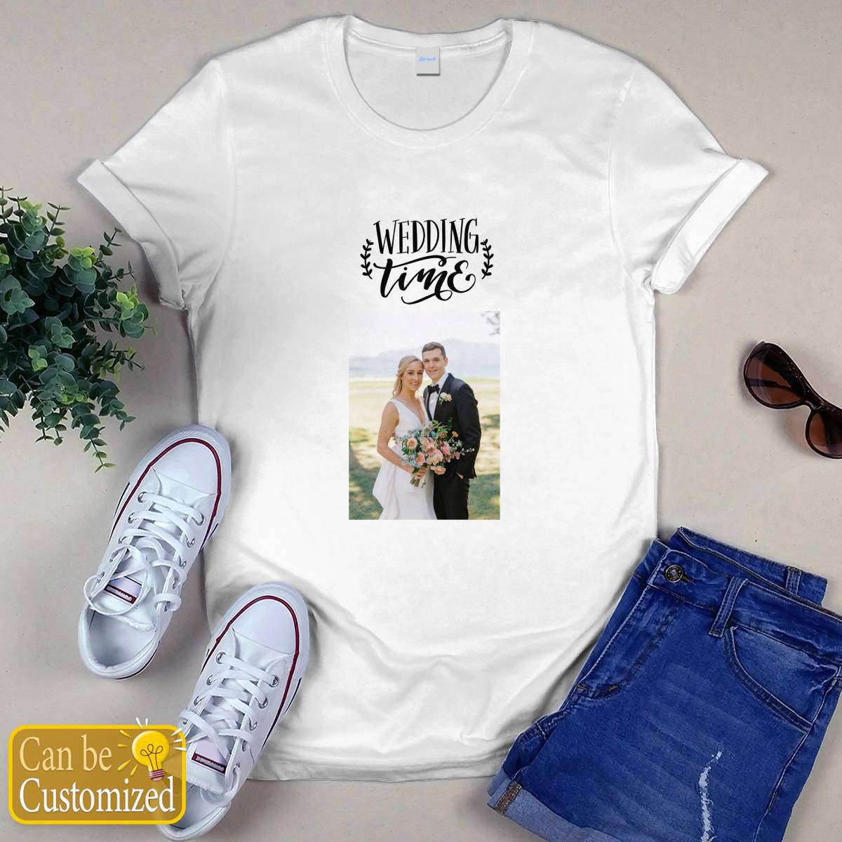 Personalize - Wedding Time T-shirt