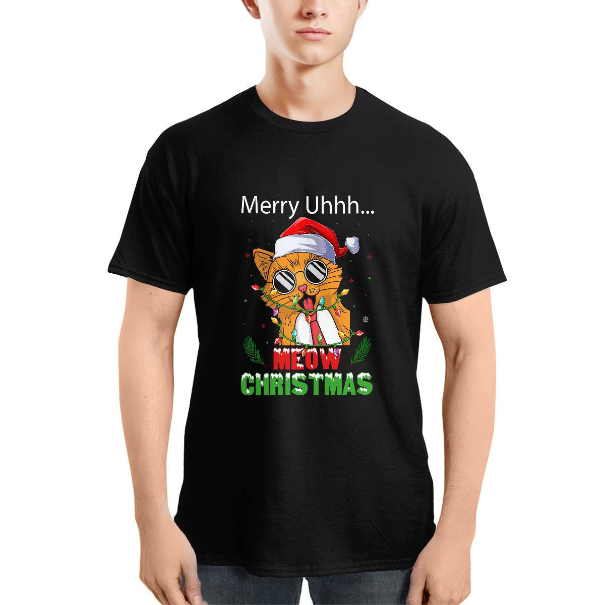 Merry Meow Christmas T-shirt