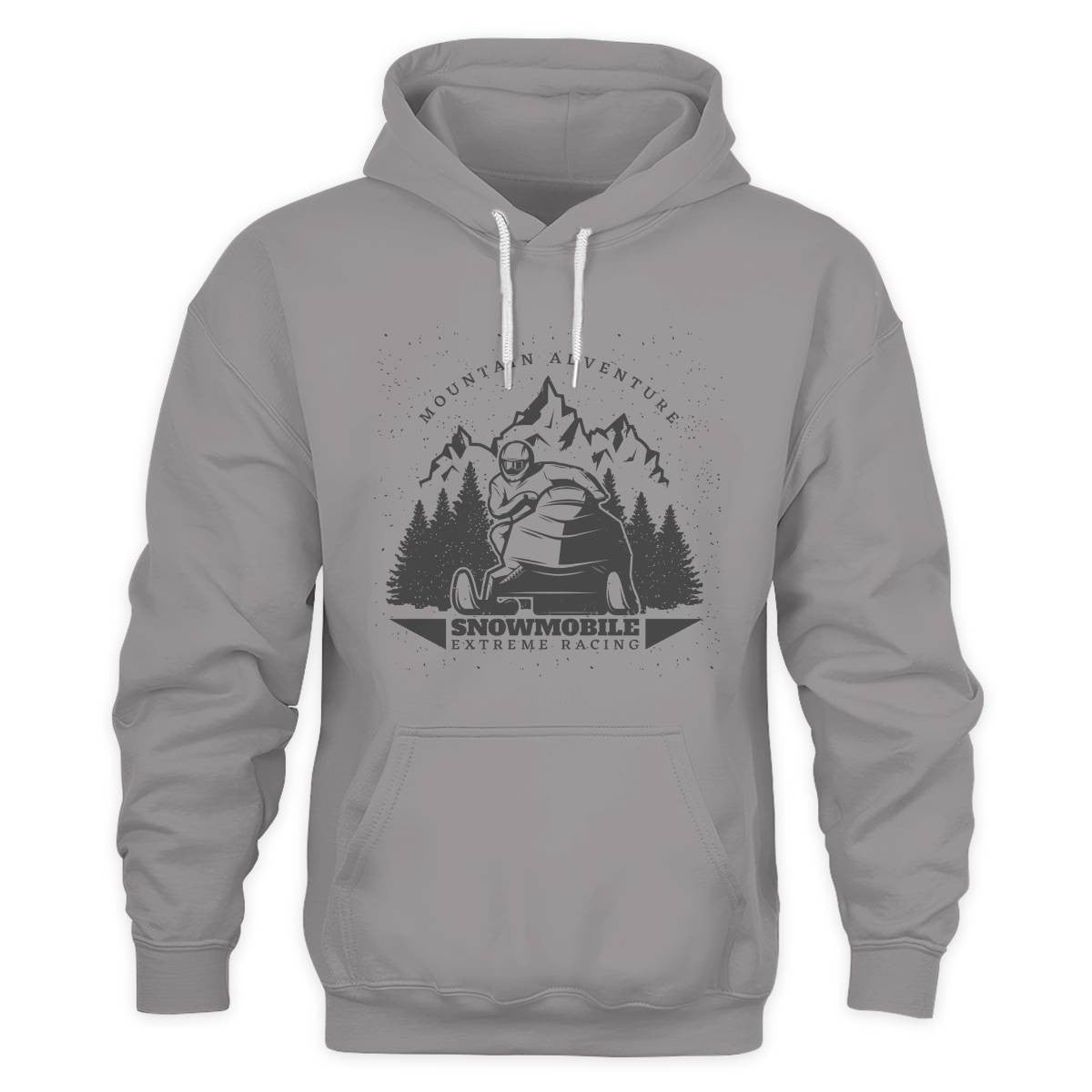 Mountain Adventure Snowmobile Extreme Racing Hoodie