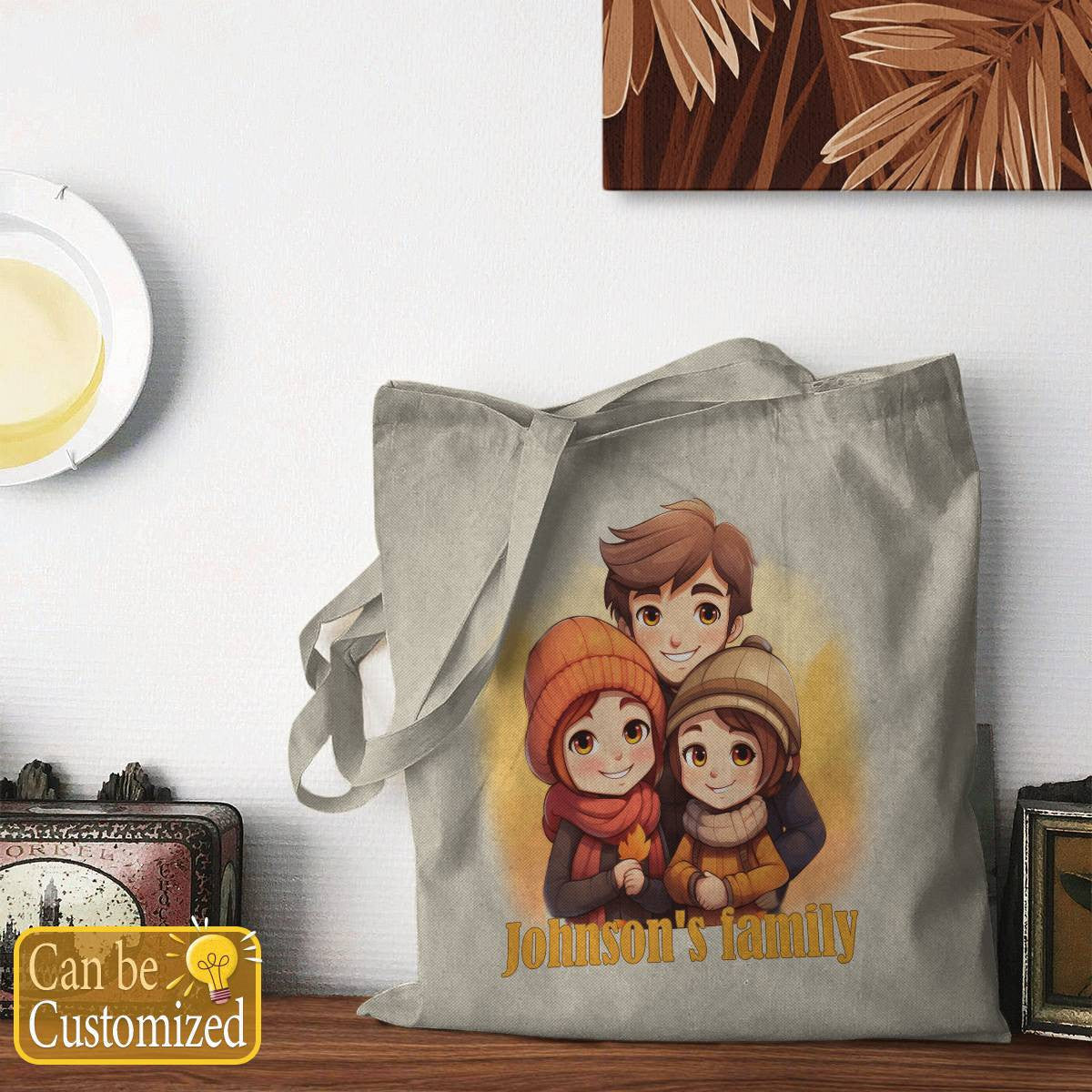 Personalized For Three Peoples Tote Bag