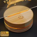 Cute Family with Family's Name Led Lamp