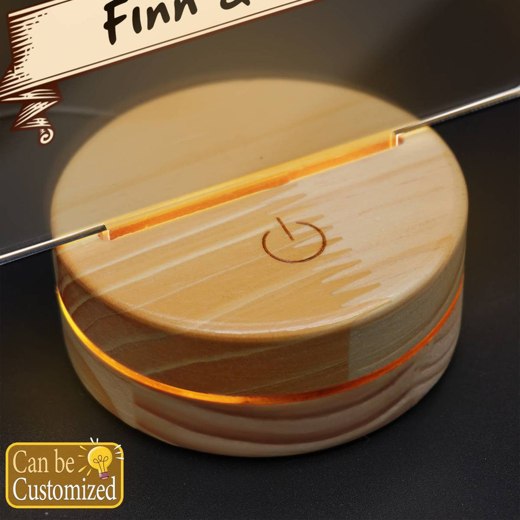 Chibi Rural Fashion Renaissance Couple Portrait Led Lamp