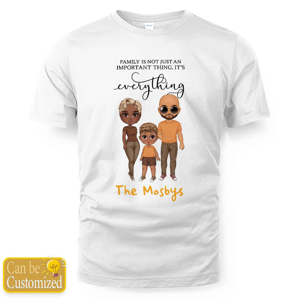 Family Quotes with Name T-shirt