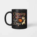 Camping Coffee And Dogs Mug