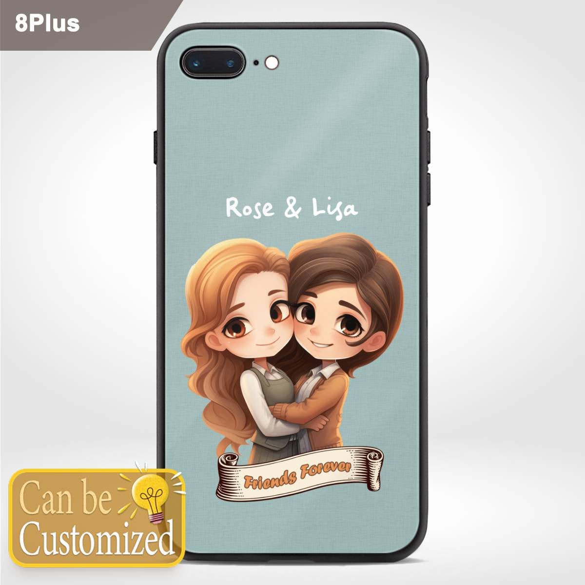 Friends Forever with Names Iphone Case