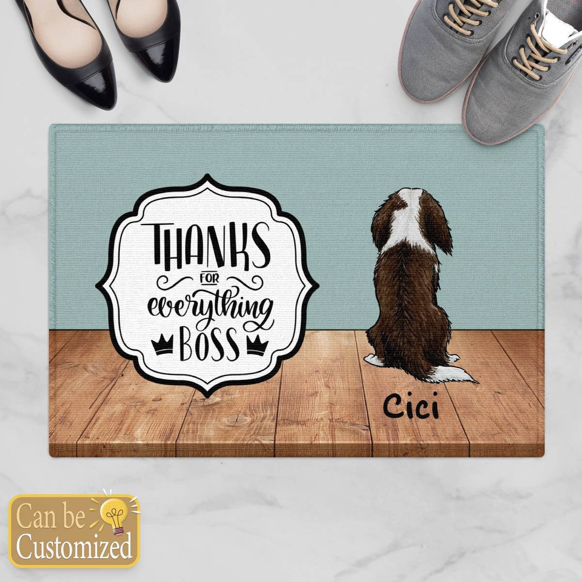 Thanks for Everything Boss Door Mat