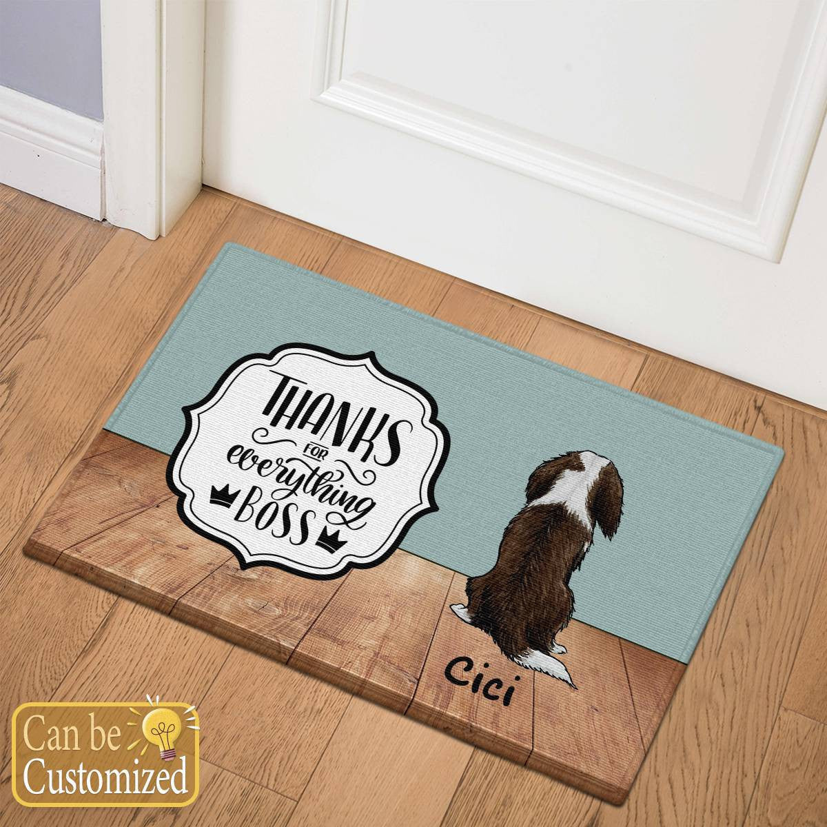 Thanks for Everything Boss Door Mat