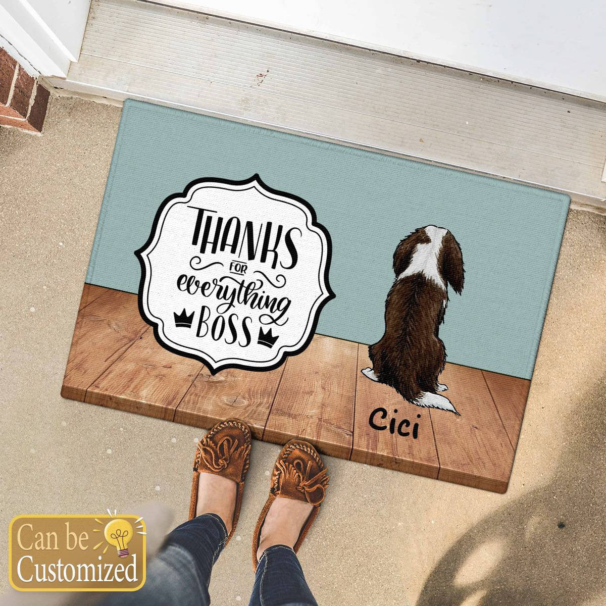 Thanks for Everything Boss Door Mat