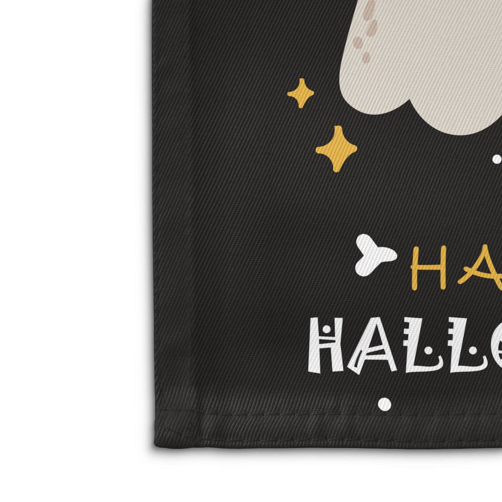 Happy Halloween Ghost Skull House Flag
